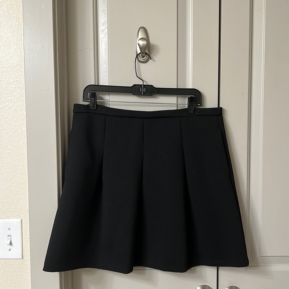 Madewell Pleated Textured Skirt Size 14